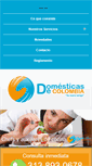 Mobile Screenshot of domesticasdecolombia.com
