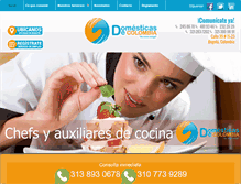 Tablet Screenshot of domesticasdecolombia.com